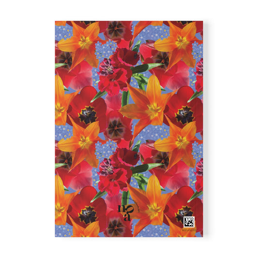 Clapham Flowers A5 Softcover Notebook