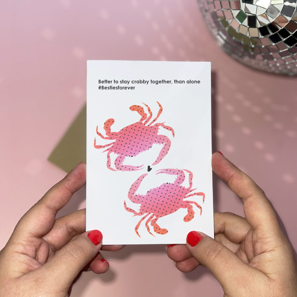 Crabby Together Card