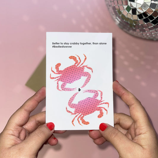 Crabby Together Card