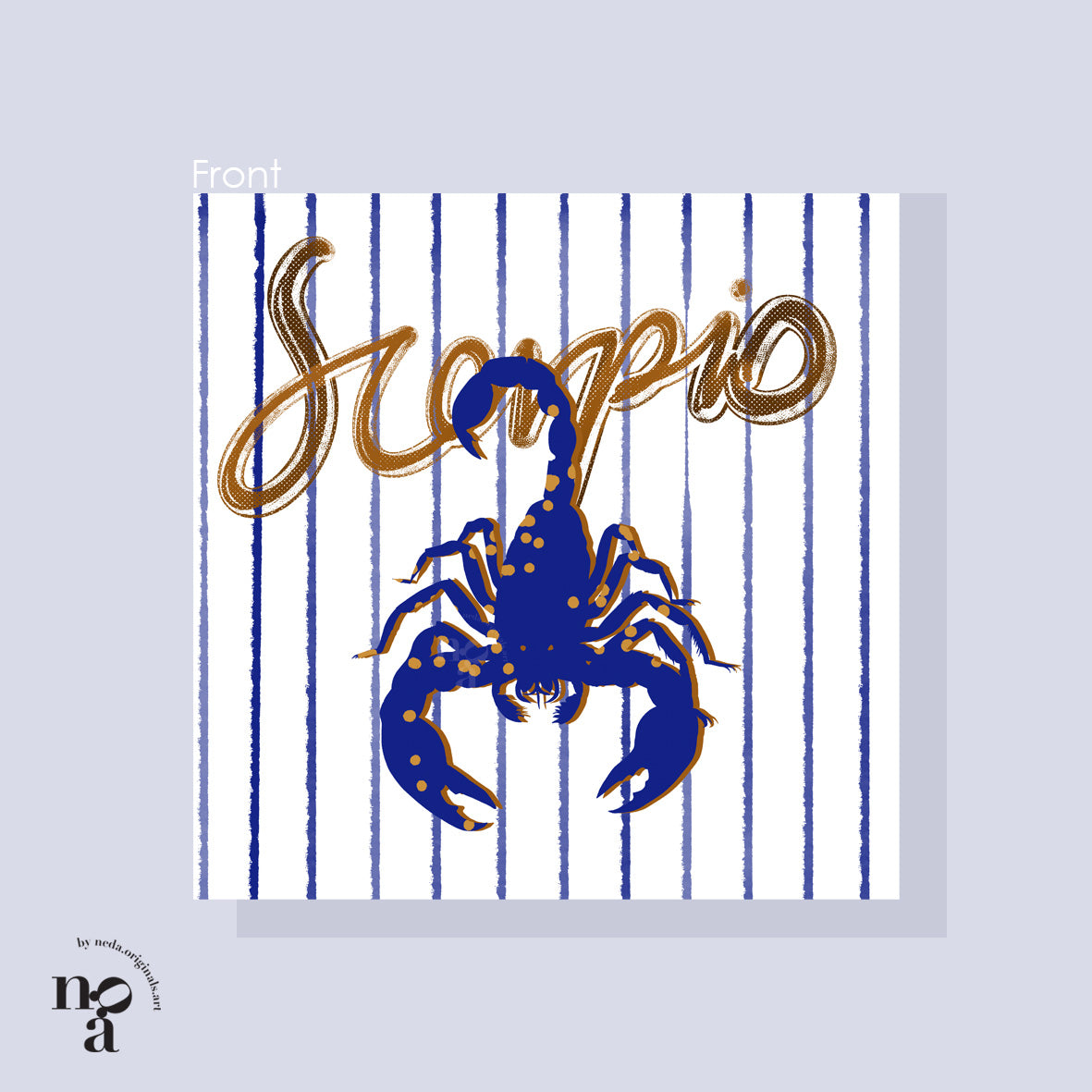 Scorpio Birthday Card - Zodiac (October 23 - November 21)