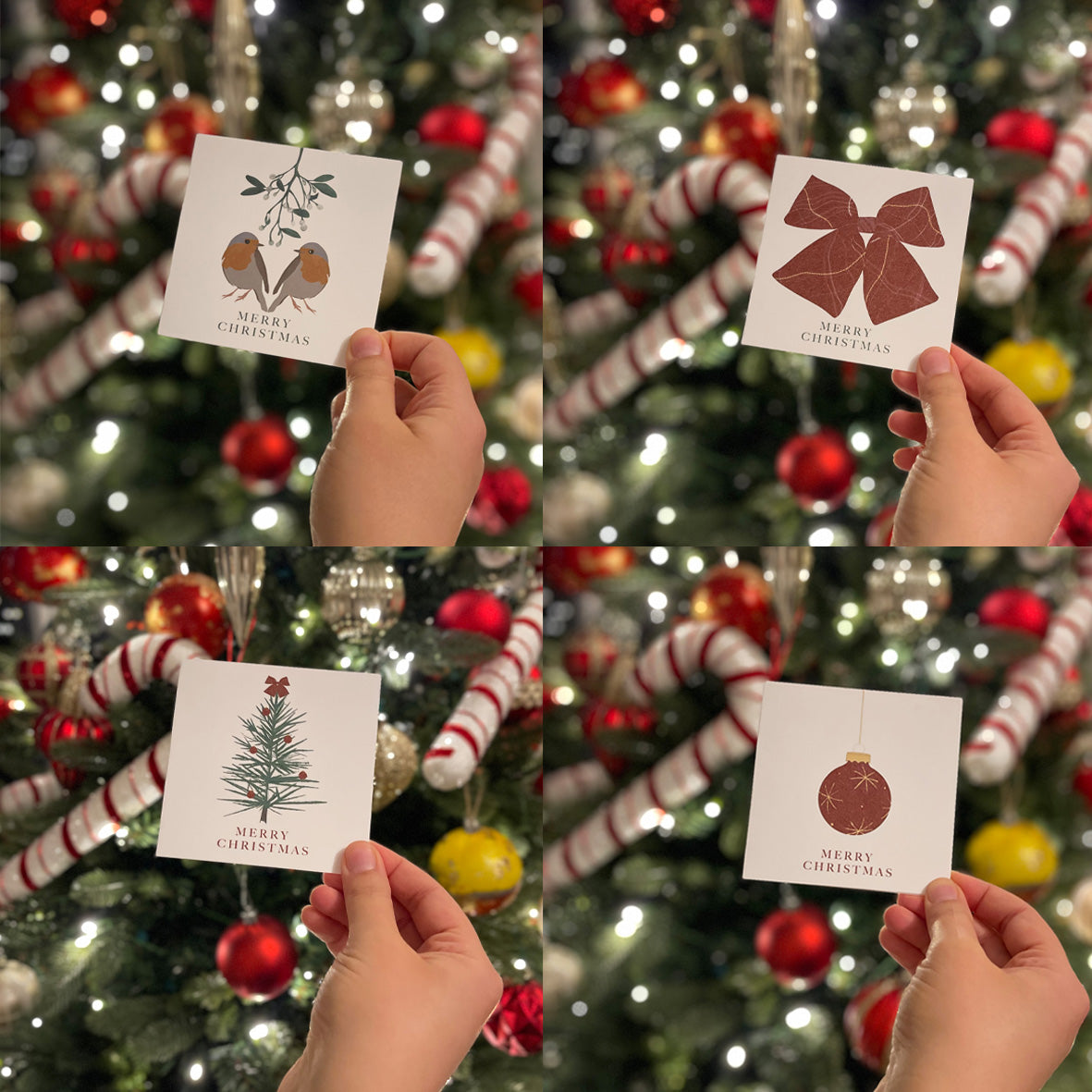 Merry Christmas Quadruple Set