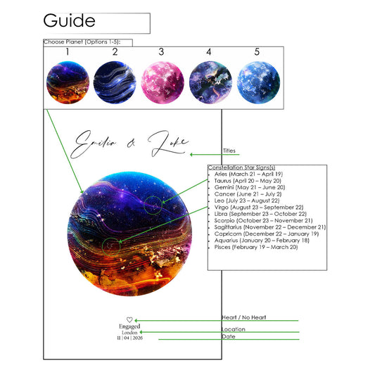 Personalised Mr & Mrs Print